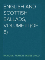 English and Scottish Ballads, Volume III (of 8)