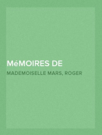 Mémoires de Mademoiselle Mars (volume I)
(de la Comédie Française)