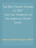 The Best Short Stories of 1917
and the Yearbook of the American Short Story