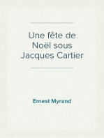 Une fête de Noël sous Jacques Cartier