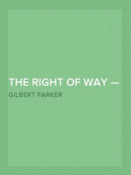 The Right of Way — Volume 02