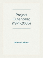 Project Gutenberg (1971-2005)