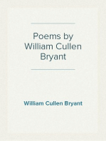 Poems by William Cullen Bryant