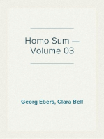 Homo Sum — Volume 03