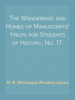 The Wanderings and Homes of Manuscripts
Helps for Students of History, No. 17.