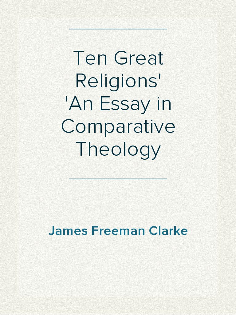 Comparative religions essays picture