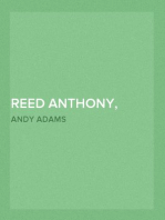 Reed Anthony, Cowman
An Autobiography