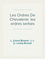 Les Ordres De Chevalerie: les ordres serbes