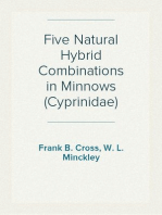 Five Natural Hybrid Combinations in Minnows (Cyprinidae)