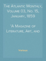 The Atlantic Monthly, Volume 03, No. 15, January, 1859
A Magazine of Literature, Art, and Politics