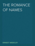 The Romance of Names