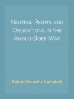 Neutral Rights and Obligations in the Anglo-Boer War