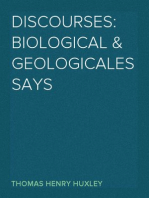 Discourses: Biological & Geological
Essays