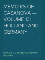 Memoirs of Casanova — Volume 13