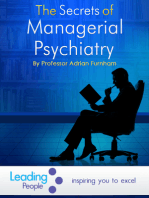 The Secrets of Managerial Psychiatry