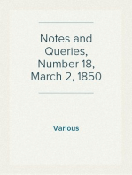 Notes and Queries, Number 18, March 2, 1850