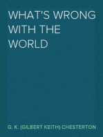 What's Wrong with the World