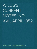 Willis's Current Notes, No. XVI., April 1852