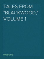 Tales from "Blackwood," Volume 1