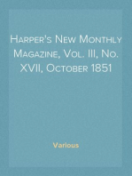 Harper's New Monthly Magazine, Vol. III, No. XVII, October 1851