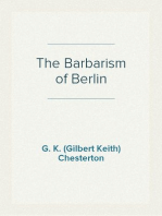 The Barbarism of Berlin