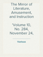 The Mirror of Literature, Amusement, and Instruction
Volume 10, No. 284, November 24, 1827