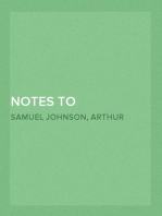 Notes to Shakespeare — Volume 01