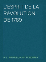 L'esprit de la révolution de 1789