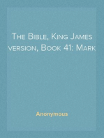 The Bible, King James version, Book 41: Mark