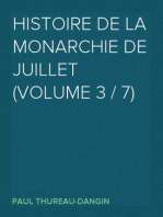 Histoire de la Monarchie de Juillet (Volume 3 / 7)
