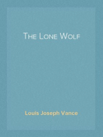 The Lone Wolf
A Melodrama