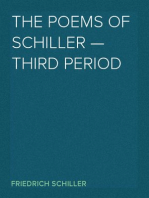 The Poems of Schiller — Third period