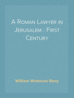 A Roman Lawyer in Jerusalem : First Century