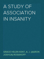 A Study of Association in Insanity