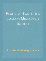 Fruits of Toil in the London Missionary Society