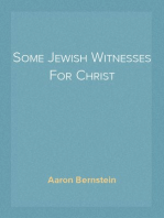 Some Jewish Witnesses For Christ