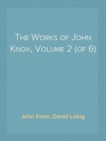 The Works of John Knox, Volume 2 (of 6)