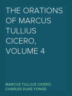 The Orations of Marcus Tullius Cicero, Volume 4