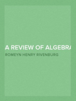 A Review of Algebra