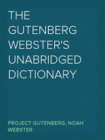 The Gutenberg Webster's Unabridged Dictionary
Section S