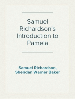 Samuel Richardson's Introduction to Pamela