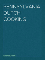 Pennsylvania Dutch Cooking