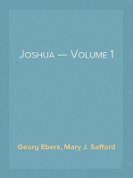 Joshua — Volume 1