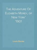 The Adventure Of Elizabeth Morey, of New York
1901