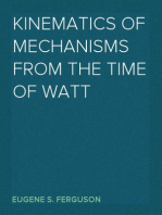 Kinematics of Mechanisms from the Time of Watt