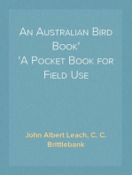 An Australian Bird Book
A Pocket Book for Field Use