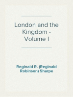 London and the Kingdom - Volume I