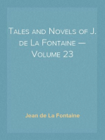 Tales and Novels of J. de La Fontaine — Volume 23