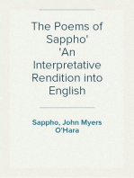 The Poems of Sappho
An Interpretative Rendition into English