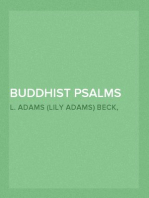 Buddhist Psalms translated from the Japanese of Shinran Shonin